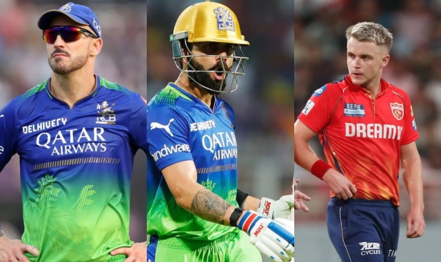 कोहली, डु प्लेसिस, करण यांना दंड Penalty to Kohli, Du Plessis, Karan