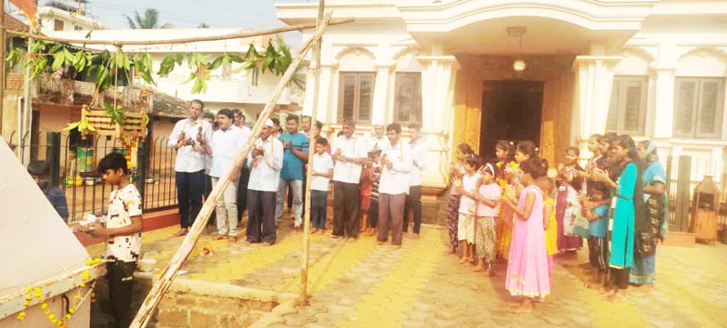 Hanuman Jayanti was celebrated in the taluka with various programs