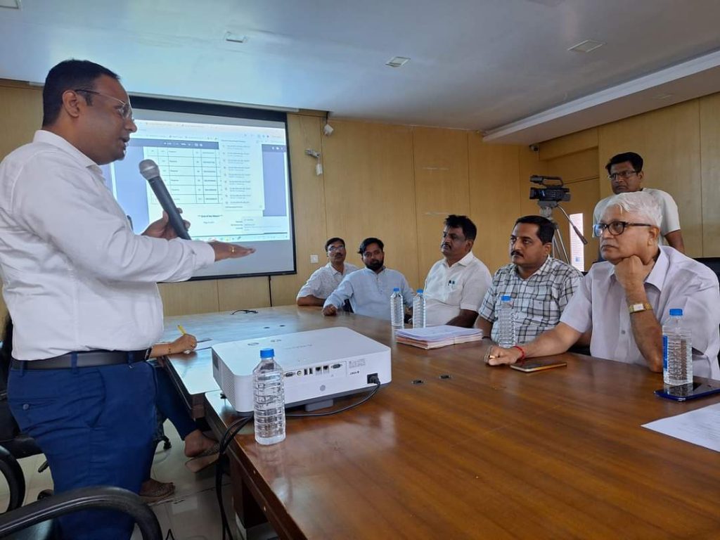 Confirmation of distribution of EVMs in the second phase