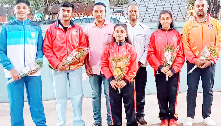 Selection of 5 skaters from Belgaum for International Roller Skating Competition