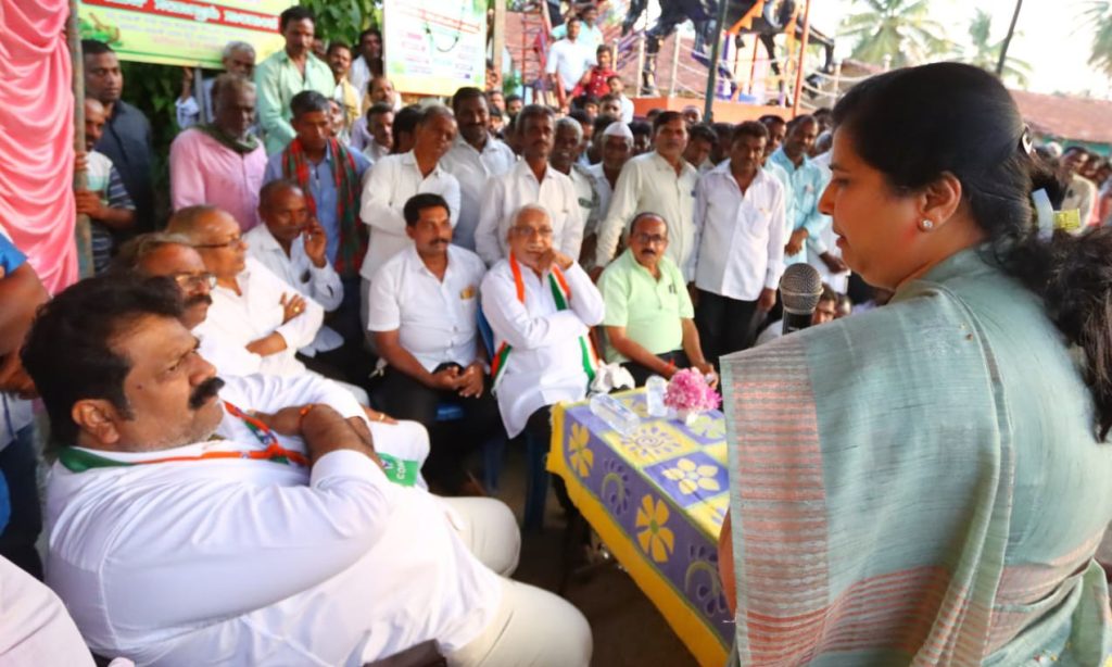 Congress campaigning in Karwar
