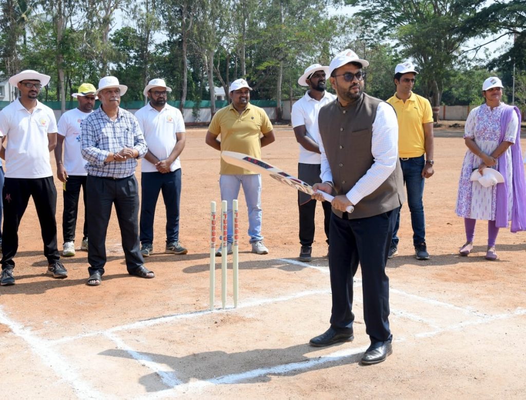 Voting awareness through cricket tournament
