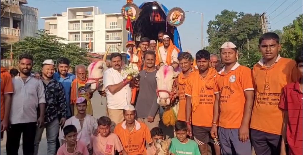 Chavat Galli Sasankathi entered the city