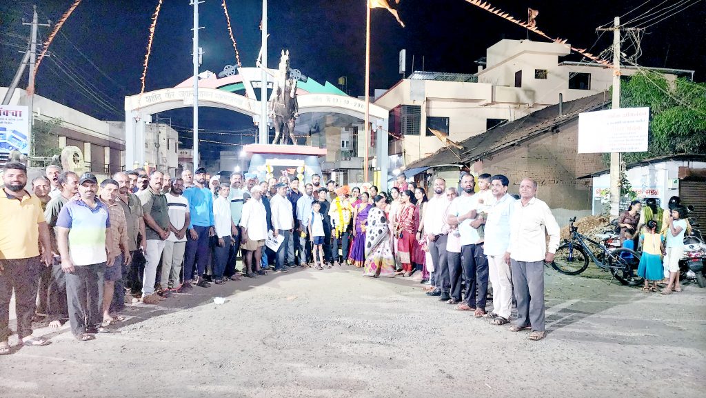 Kalyani Patil felicitated by Kangrali