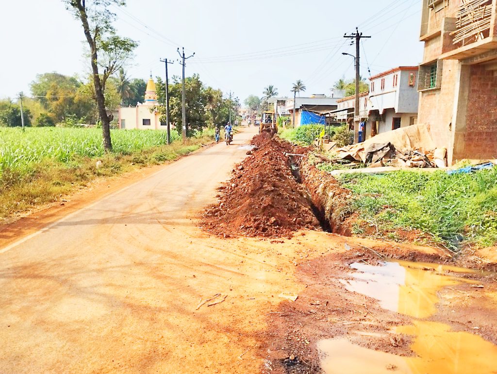 Jaljeevan Mission Yojana work in Kudremani village in final stage
