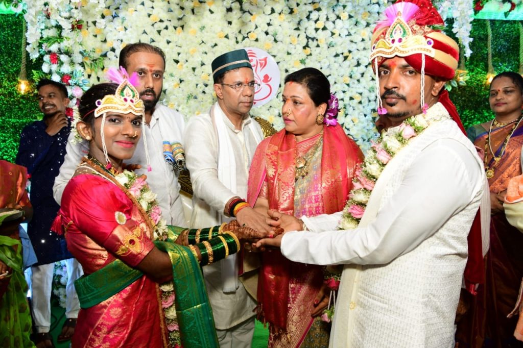 Vishwajit performed Tanuja's Kanyadan