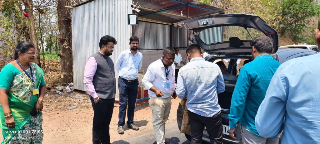 Checkpost Dist. Pt. Inspection by CEOs