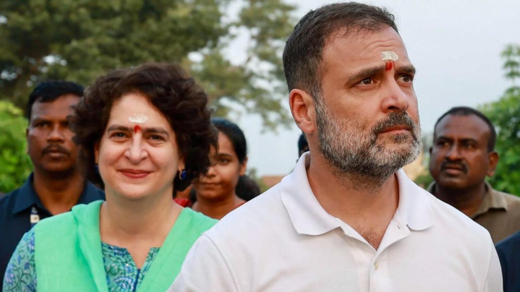Rahul Gandhi and Priyanka Vadra's presence in Ramlalla's court?
