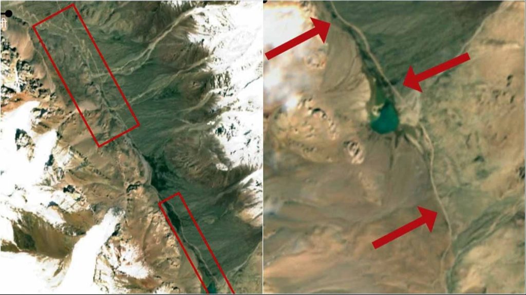 Dragon building roads near Siachen Glacier