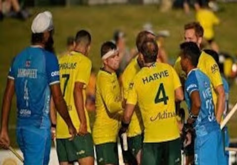 Indian hockey team's second defeat in a row