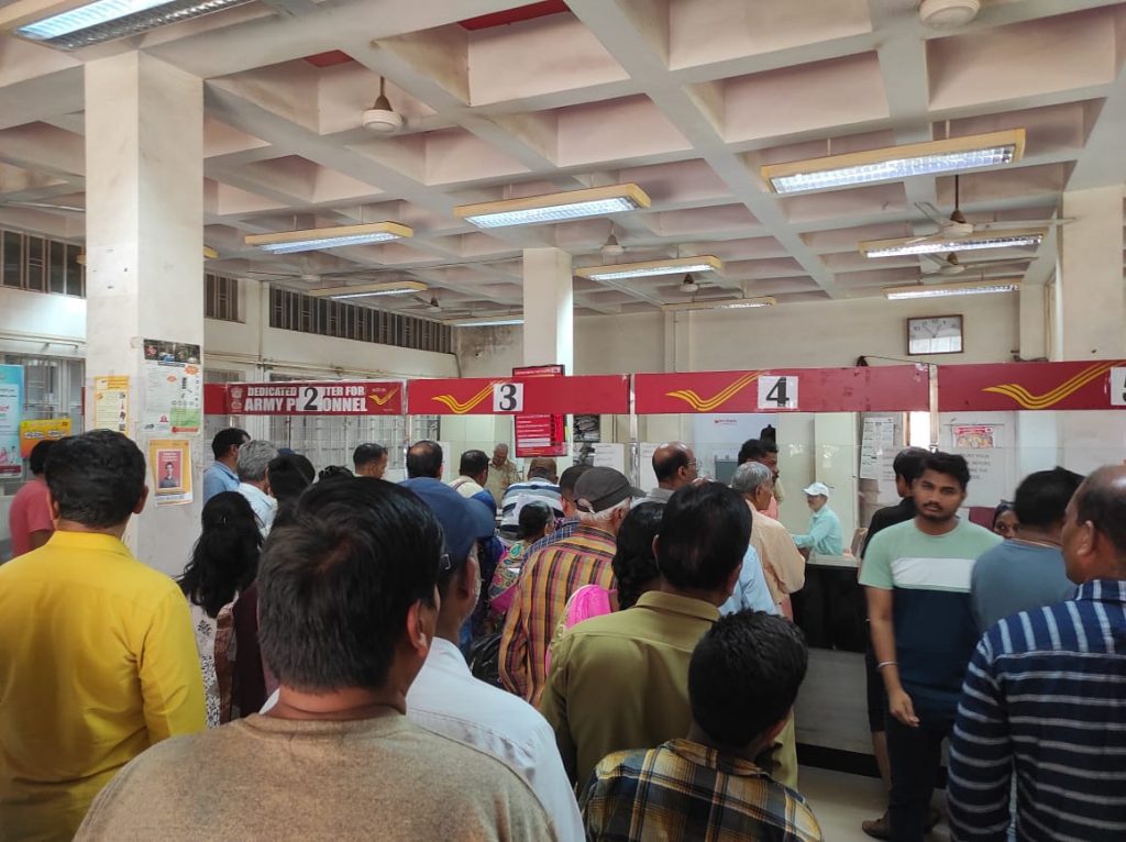 Post service has crashed due to server down problem