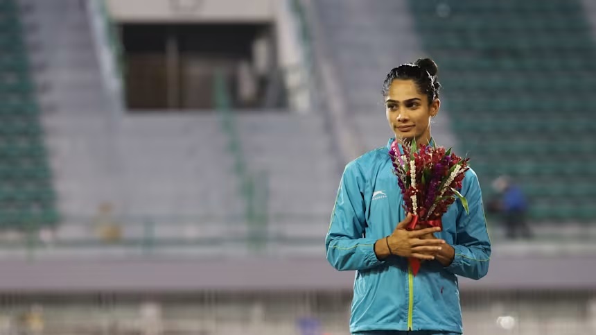 Aishwarya Mishra got silver medal instead of bronze