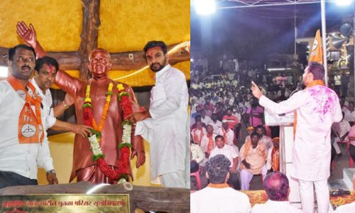 वाळवा तालुक्याच्या विकासासाठी मताधिक्य द्यावे : खास . धैर्यशील माने MP Mane