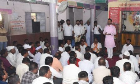 विकासात्मक नेतृत्व धैर्यशील माने यांना निवडून देऊया ; माजी बांधकाम सभापती सर्जेराव पाटील पेरीडकर यांचे आवाहन