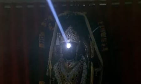 Ram temple Ayodhya Surya tilak