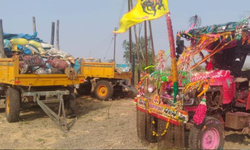 ऊस तोडणी कामगारांचा भीषण अपघात; चौघांचा मृत्यू, १० जखमी