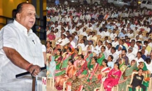 निवडणुकीचा मांडव आपल्या दारात…तिन्ही गटांचा समन्वय ठेवा : हसन मुश्रीफांचे तालुक्यातील कार्यकर्त्यांना आवाहन Sanjay Mandalik campaign at Siddhanerli