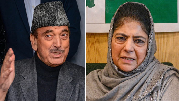 Mehbooba Mufti's fight with Ghulam Nabi Azad