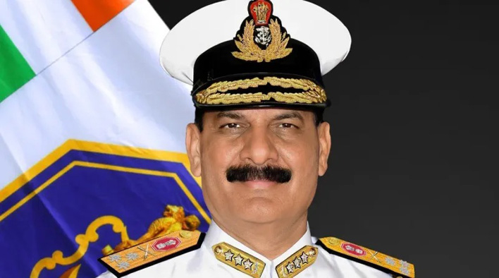 Dinesh Kumar Tripathi is the new Chief of Naval Staff