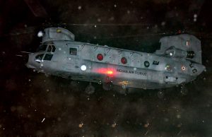 IAF helicopters land at emergency landing strip in Jammu and Kashmir, take off test