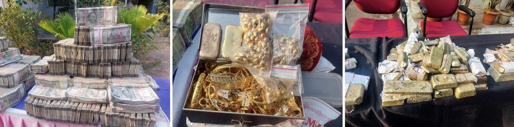 Rs 5.6 crore unaccounted cash, jewelery worth Rs 2 crore seized from jeweller's house
