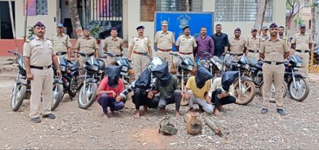 नेसरी पोलिसांकडून आंतरराज्य टोळीतील म्होरक्यासह चौघे जेरबंद Kolhapur Crime
