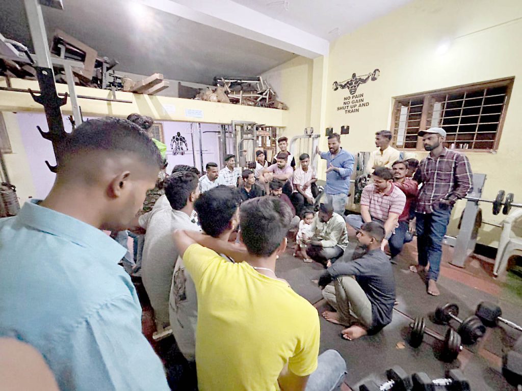 Shiv Jayanti Utsav Mandal meeting at Angol