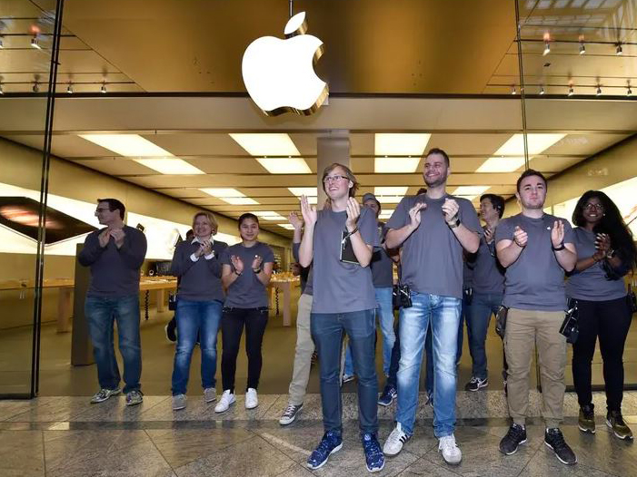 Staff cuts from iPhone maker Apple
