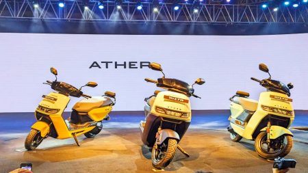 Ather Rizta Family Electric Scooter Launched at Rs 1.10 Lakh