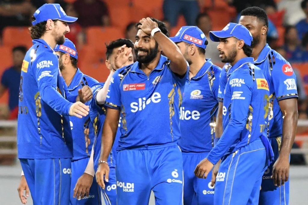 Mumbai won by 9 runs in an exciting match