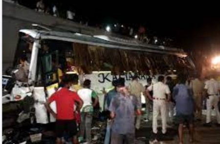 Bus falls from bridge in Odisha, 5 killed