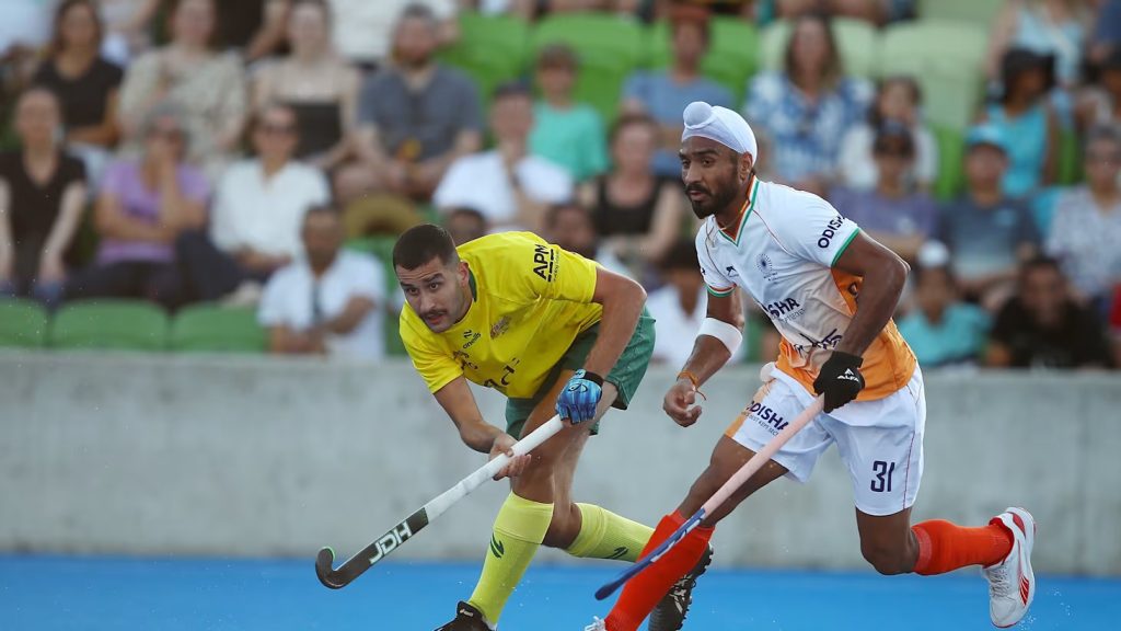 Indian hockey team lost in the third match as well
