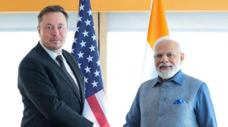 एलोन मस्क यांचा भारत दौरा, पंतप्रधान मोदींसोबतची बैठक पुढे ढकलली Elon Musk's visit to India, meeting with PM Modi postponed