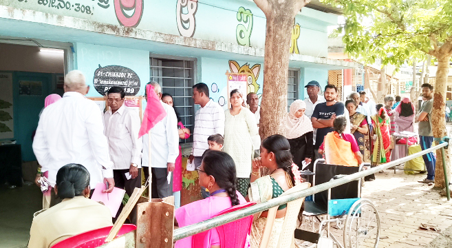 74.87 percent spontaneous voting