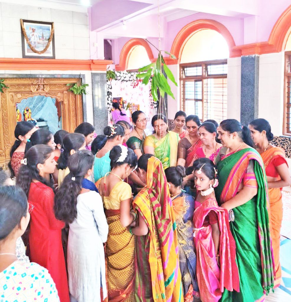 In Khanapur city area Shiv Jayanti in excitement