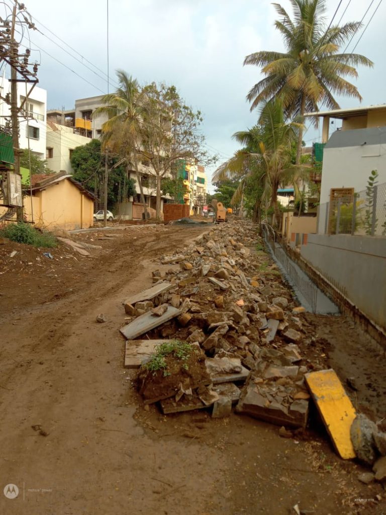 Complete the pipeline road sewer work immediately