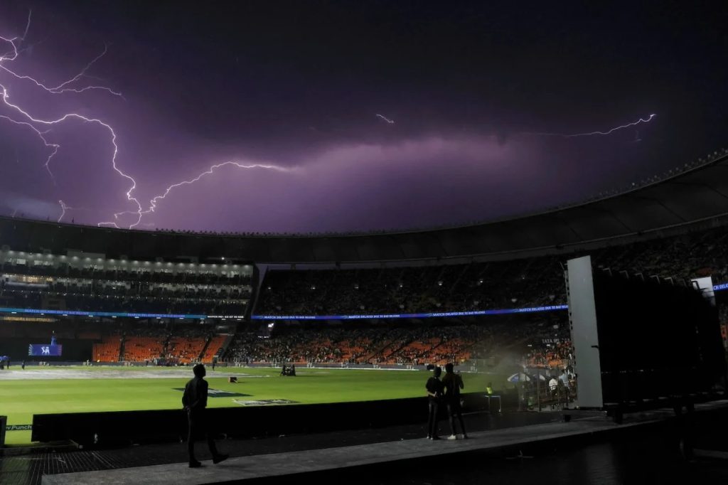 Gujarat-KKR match canceled due to rain