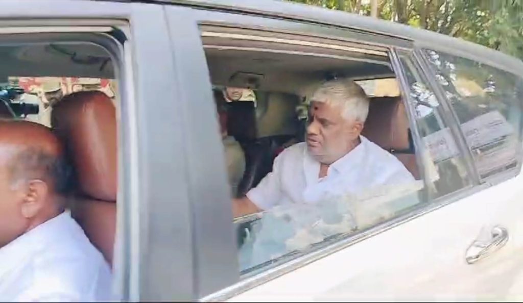 Former Minister H. D. Revanna's release from prison