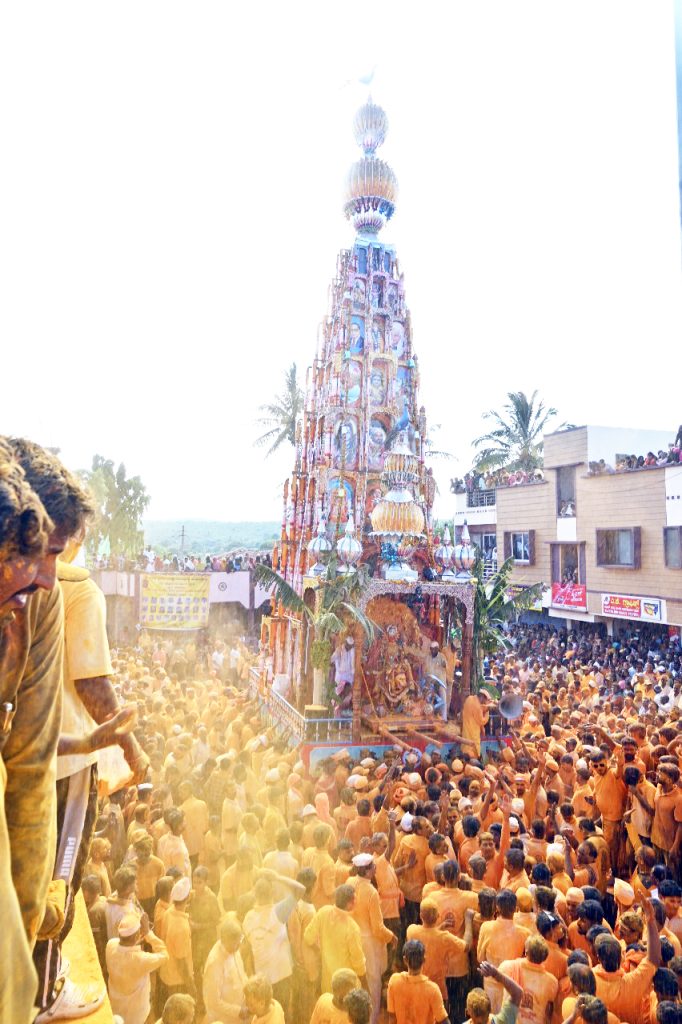 Hudali Mahalakshmi Yatra begins with devotion