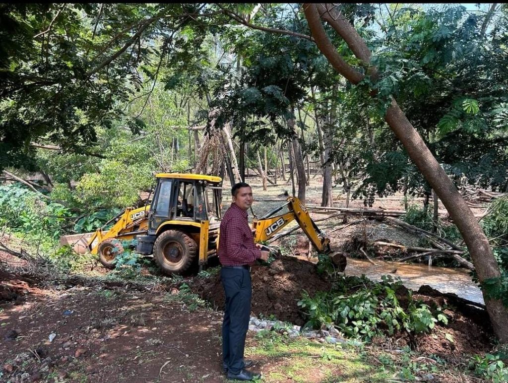 Revival of Dhobighat drain at camp