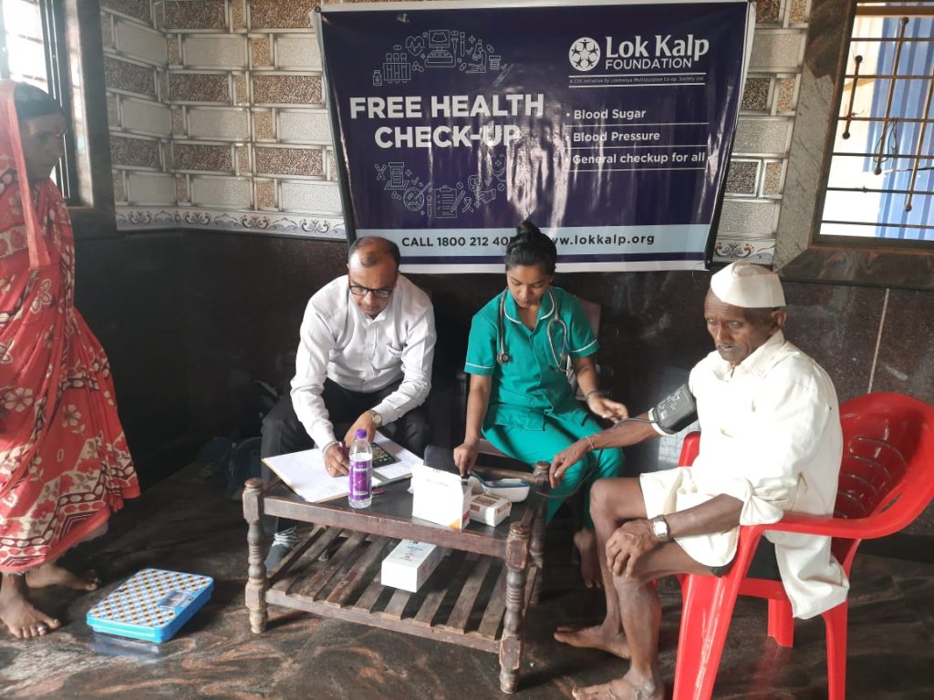 Health camp at Devachihatti by Lokkalp