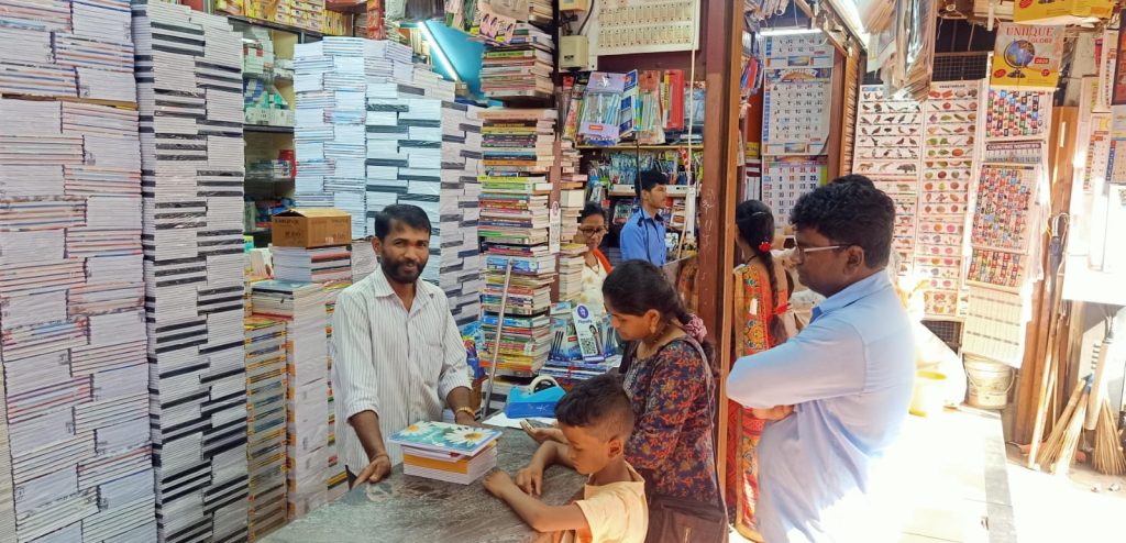 Rush to buy educational materials, uniforms