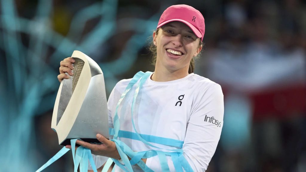 Poland's Iga Switech winner