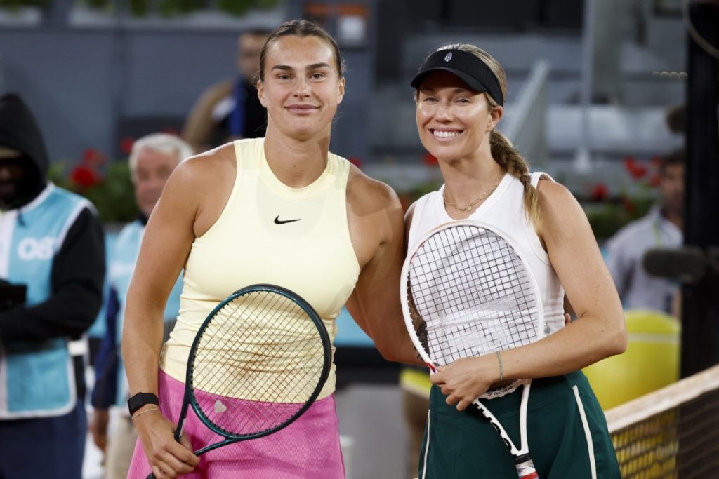 Sabalenka, Collins in semifinals