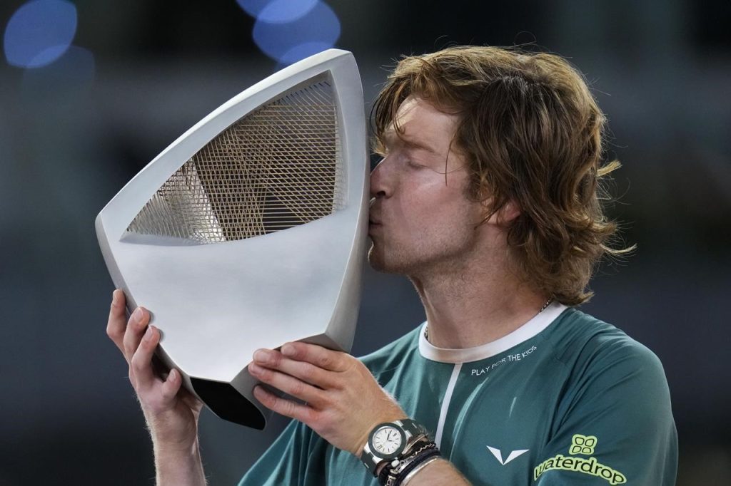 Russia's Rublev wins Madrid tournament