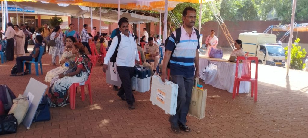 Voting today, district administration ready