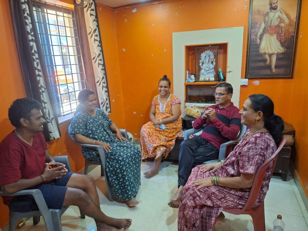 Mahadev Patil gave time for his family