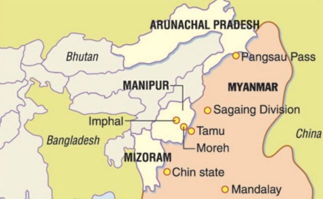 Attempts to destabilize Manipur from Myanmar