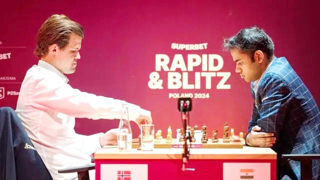 Gukesh's poor start in Warsaw saw Arjun stop Carlson