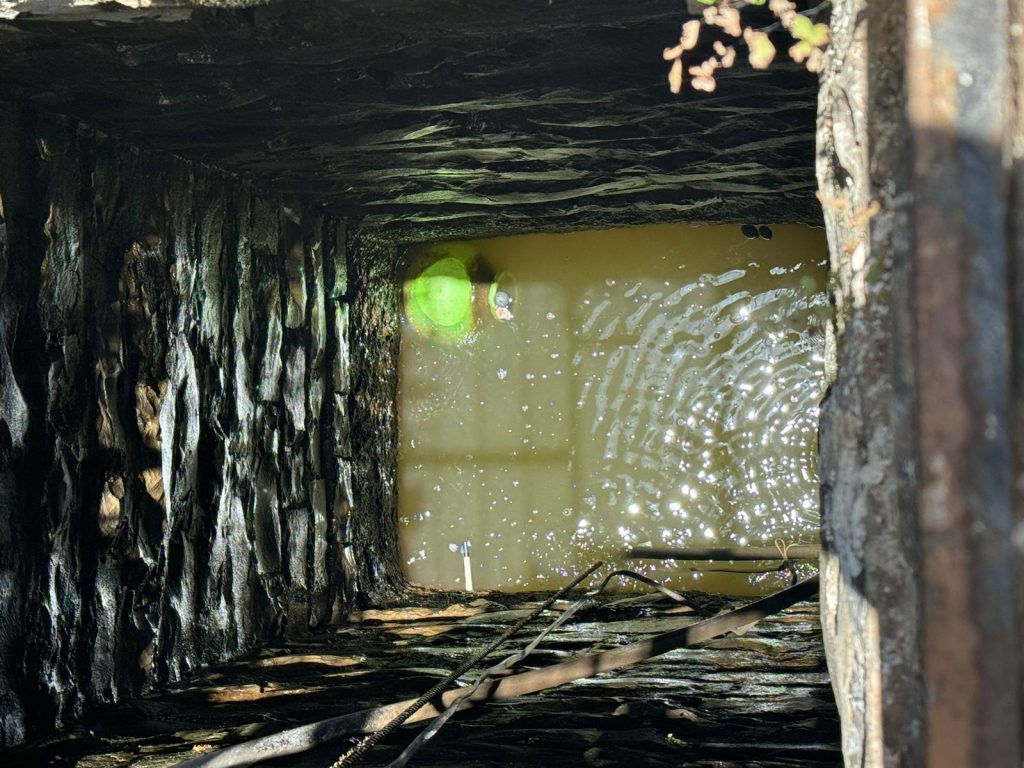 Drainage water to wells in Konwal Gali